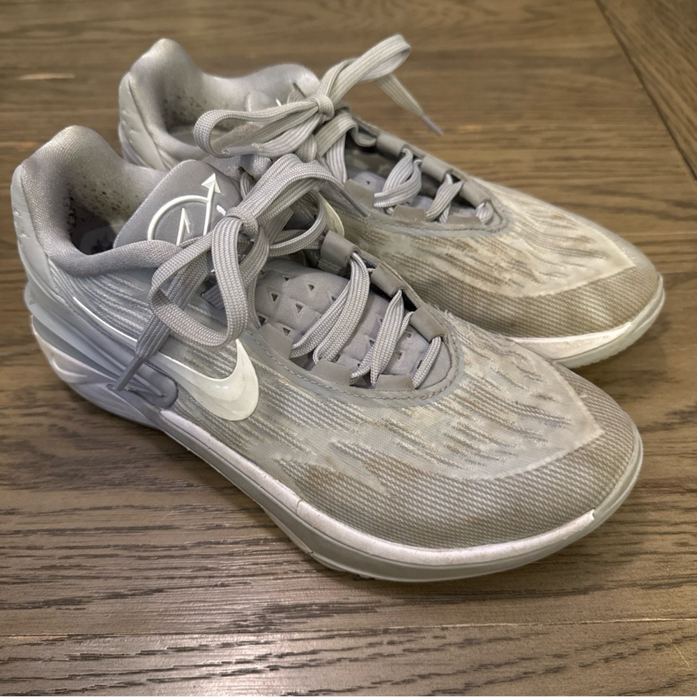 NIKE  Air Zoom GT Cut 2 TB Wolf Grey Men's Basketball Shoes Size 8 Sneaker